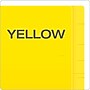 Pendaflex Recycled End Tab File Folder, Straight Cut, Letter Size, Yellow, 100/Box (H110DY)~#|#~A285F8B9-D495-42E0-830CA478C13E3ADF_sc7