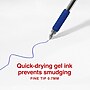Staples ProGel™ Retractable Gel Pen, Fine Point, 0.7mm, Blue Ink, Dozen (ST62096)~#|#~A28CD144-DF32-4C0A-81F36CFAC46A982C_sc7