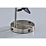 Adesso Wyatt Supercharger Incandescent Desk Lamp, 22"H, Brushed Steel/White (2610-22)~#|#~A2996ABC-7B79-40BD-9C9E0AB314DBA19B_sc7