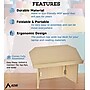 AdirOffice 19" Tabletop Lectern, Medium Oak (661-05-MEO)~#|#~A29DF0F5-15E8-4521-A411583435DD6BFA_sc7