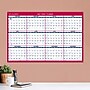 2027 AT-A-GLANCE 36" x 24" Yearly Dry Erase Wall Calendar, Reversible, White/Red (PM26-28-27)~#|#~A2BCB177-55D5-4BC3-B3EADCAA2CF027DF_sc7