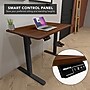 Mount-It! 40"W Electric Rectangular Adjustable Standing Desk, Hazelnut/Black (MI-8036)~#|#~A2BF3263-01D0-440B-96A63F09057A8D3E_sc7
