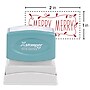 Xstamper 2"W Custom Pre-Inked Stamp, Assorted Ink, Each (N12)~#|#~A2C34481-A5CA-4012-B956FB1B49B2EF37_sc7