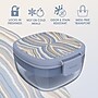 bentgo Wildly Chic All-in-One Salad Container, 5-Compartment, Soft Blue, 61 oz. (BGLSLPT-WCSB)~#|#~A3042555-65C2-4756-923B2018FDEB8C43_sc7