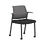 HON Cipher Fabric/Mesh Guest Chair, Black/Charcoal (HCFRG.F.H.IC.CU10.TC00.S.P7A)~#|#~A3141EE9-7018-4E7E-8B2310154874EF58_sc7