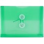 JAM Paper Premium Plastic Filing Envelope with Button & String Closure, Green, 3/Pack (920B1GRX3)~#|#~A31AED8E-F217-49E6-B73CCD211AA8FB70_sc7