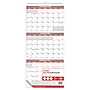 2027 Staples 12" x 27" Three-Month Wall Calendar, White/Red/Gray (ST53920-27)~#|#~A3300999-A5C3-49E6-9B1D5E78520745F7_sc7