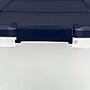Home Logic 15 Qt. Latch Lid Storage Bins, Clear/White, 8/Pack (7101)~#|#~A3605B32-436B-4531-8409CC53B6AA09EE_sc7