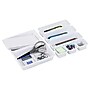 Mind Reader 8-Piece Plastic Drawer Organizer, White (8INTBOX-WHT)~#|#~A36106E7-F86D-49EF-A63BE1B219CF3C5F_sc7