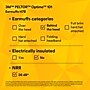3M PELTOR Optime 101 Earmuffs, Black/Green, 10/Carton (H7B)~#|#~A3679B4D-D73D-417B-B7CD8969EBDF0944_sc7