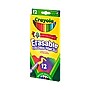 Crayola Erasable Kid's Colored Pencils, Assorted Colors, 12 Pencils/Box (68-4412)~#|#~A37D352F-BE55-45C2-B3B43F7AB132910D_sc7