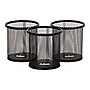 Mind Reader Metal Pen Holder, Black, 3 Pieces/Set (CLIPMESH3-BLK)~#|#~A37D50E1-4F76-483C-8E1E44811A2E3E95_sc7