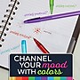 BIC Color Cues Cristal Xtra Smooth  Ballpoint Pen, Medium Point, Assorted Ink, 60/Pack (WMSUA60-AST)~#|#~A37F0E5F-392D-4464-B5747A09435E4E53_sc7
