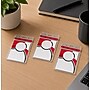 Staples Vertical Sealable ID Badge Holders, 5" x 3", Clear Vinyl, Resealable Top for Secure Card Protection, 50/Pack~#|#~A3806BE1-C289-4EEE-859F198A4FB0B540_sc7