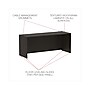Alera Valencia Series Credenza Shell, 70 7/8w X 23 5/8d X 29 12h, Espresso~#|#~A399EBA6-C1D5-443B-82D5786BBB724FDD_sc7