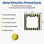 Avery Square Integrated Cards, Matte White, 100/Pack (19479370935)~#|#~A3C2409F-F9B5-48B5-87EE79A111AE1B5C_sc7