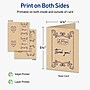 Avery Matte General Use Blank Cards, Kraft Brown, 20/Pack (95347)~#|#~A3C9C669-5694-4081-B316AA8369F2A4BD_sc7