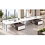 Boss Office Products Simple System 66"W Desk with Storage Cabinet, White, 8/Set (SGSD026-102-WT)~#|#~A3E783BD-6779-47F0-AFF3244DCA04EFB1_sc7