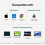 Plugable Triple Monitor USB-C Universal Docking Station, Black (UD-ULTC4K)~#|#~A3EF4779-6BFB-4470-A090D75D740B30E6_sc7