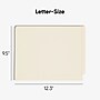 Smead Shelf-Master End Tab File Folder, Straight Cut, Letter Size, Manila, 100/Box (24111)~#|#~A40FC9DF-D42C-4C34-9BC1BE6CA429F2AA_sc7