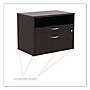 Alera®,  Open Office Series Low File Cabinet Credenza, 29 1/2 x 19 1/8 x 22 7/8, Espresso~#|#~A412DCE5-28D7-4586-9AA39418BD1FB714_sc7