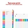 Staples Customizable Table of Contents Numeric Dividers, 1–31 Tabs, Multicolor~#|#~A429BEA9-08B6-4307-91A08ED0AC156157_sc7