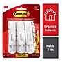 Command Medium Utility Hooks Value Pack, White, 6-Command Hooks, 6 Pairs, 12 Command Strips (17001-6ES)~#|#~A43D1E15-5D7B-4F04-9DE5E3C8693A7B3E_sc7