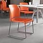 Flash Furniture HERCULES Series Plastic Contoured Stacking Chair, Orange/Gray (RUT238AOR)~#|#~A44D92DB-5AAC-4326-B97F4110CE6F7843_sc7