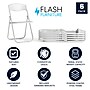 Flash Furniture HERCULES™ Heavy Duty Plastic Folding Chair, White, 6/Pack (6RUTIWHITE)~#|#~A4532097-F1C9-4E9E-AB2FC0CDCAE156A0_sc7