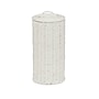 Household Essentials Wicker Toilet Paper Holder with Lid, White (HHML-7194)~#|#~A45B54BC-0F27-4C0E-8290C8A9EFF45B4D_sc7
