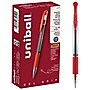 uniball Gel Grip Gel Pens, Medium Point, 0.7mm, Red Ink, 12/Pack  (65452)~#|#~F204FE2B-2DC6-4395-810FD49577C9BD90_sc7