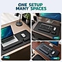 Purely MP47 3-Piece Desk Pad Set with Ergonomic Keyboard and Mouse Wrist Rests, Black (PCCMP47BK)~#|#~A4706666-3705-4060-8A2E026FF32C6539_sc7