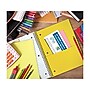 Better Office 3-Subject Notebooks, 8" x 10.5", College Ruled, 120 Sheets, 6/Pack (25736-6PK)~#|#~A4877EE8-F526-4354-ADD13B4CABA1255D_sc7