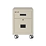 FireKing 2-Drawer Mobile Vertical File Cabinet, Letter/Legal Size, Lockable, Fire Resistant, 22.13"D, Parchment (2M1822-1PA)~#|#~A4A76C85-2A1D-42F4-949F7B6ED1F569D5_sc7