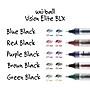 uniball Vision Elite BLX Rollerball Pens, Micro Point, 0.5mm, Blue Ink (69020)~#|#~8EE53CB8-9D45-4E45-B8C01E1B67E262B9_sc7