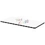 Correll 60"W x 30"D Rectangular Dry Erase Table Top, Laminate, Frosty White/Black (CT3060DE-80-09)~#|#~A4ABAAC1-B788-421E-982A7CA3C1278AFB_sc7