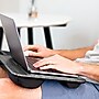 LapGear Home Office 21.1" x 12" x 2.6" Lap Desk, Gray Woodgrain (91545)~#|#~A4AD0277-7E26-4C48-8D9C2C2CA7B20EB5_sc7