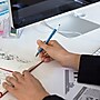 BIC Glide Exact Retractable Ballpoint Pen, Fine Point, Blue Ink, Dozen (VCGN11BE)~#|#~A9CD0C39-69E6-41E5-BCC03477D5E16A3F_sc7