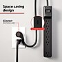 Staples TECH 6-Outlet Surge Protector, 6', 1800 Joules, Black (ST62779)~#|#~A4B9C229-144E-403B-8E9B529782F8F9F8_sc7