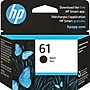HP 61 Black Standard Yield Ink Cartridge, Prints Up to 170 Pages (CH561WN#140)~#|#~A4C1899E-6066-40FB-95A5C2B96937AF1F_sc7