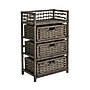 Household Essentials 3-Drawer Storage Organizer Unit, Grey (HE1106)~#|#~A4CF2A5D-6B7D-4639-A708D2852CCBA57E_sc7