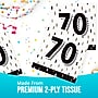 Say Hooray! Golden Wishes Birthday Props Paper Plates and Napkins Set, Multicolor, 48/Pack (DTC9506E702G)~#|#~A4E0DC63-95FA-4452-A2BC79676C845B70_sc7