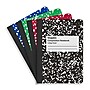 Staples 1-Subject Composition Notebooks, 3.25" x 4.5", College Ruled, 80 Sheets, Assorted Colors, 2/Pack (ST17501C)~#|#~A4E11E9F-8DB1-458A-BD394484419E07C3_sc7