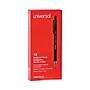 Universal Retractable Ballpoint Pen, Medium Point, Black Ink, Dozen (UNV15510)~#|#~A4EAE2A3-D3D9-4183-A4385EDD6FEE3D89_sc7