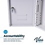 Viva Comfort Medium Double Door Medicine Locking Secure Storage Medical Cabinet, 0.3 cu. ft., White (ADIME999-02-WHI-MK)~#|#~A4EE367A-520D-443B-821ACA7B1FE5DEE1_sc7