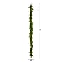 Nearly Natural 6 ft. Pre-Lit Pine Garland, Green (W1393)~#|#~A4FBD56C-7A27-4F6E-86DED54F13BE1B38_sc7