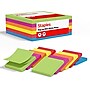 Staples Pop-up Ultra Sticky Notes, 3" x 3", Summer Breeze Collection, 100 Sheets/Pad, 24 Pads/Pack (ST62894)~#|#~A5108352-A4BA-493D-A4436B0FFF34DAED_sc7