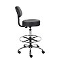 Boss Caressoft Vinyl Medical/Drafting Stool with Back Cushion, Black (B16245-BK)~#|#~A5371387-B149-42CF-AD0D93EE17A33707_sc7