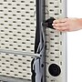National Public Seating BPFT Series 24"W x 60"D Foldable Rectangular Training Table, Plastic, With Wheels, Speckled Grey~#|#~A576BB43-3843-4D15-961CD40F3AF56A59_sc7
