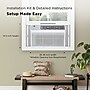 TCL 115-Volt 10,000 BTU Window Air Conditioner with Remote, White (H10W35W)~#|#~A59739B0-B2AC-4A8D-AAFB183843791BB8_sc7
